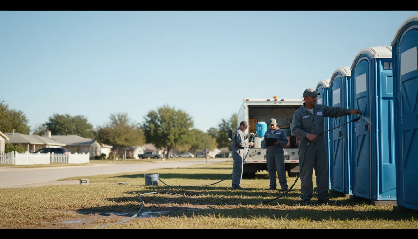 Long-Term Portable Toilet Rental in Glouster, OH near me